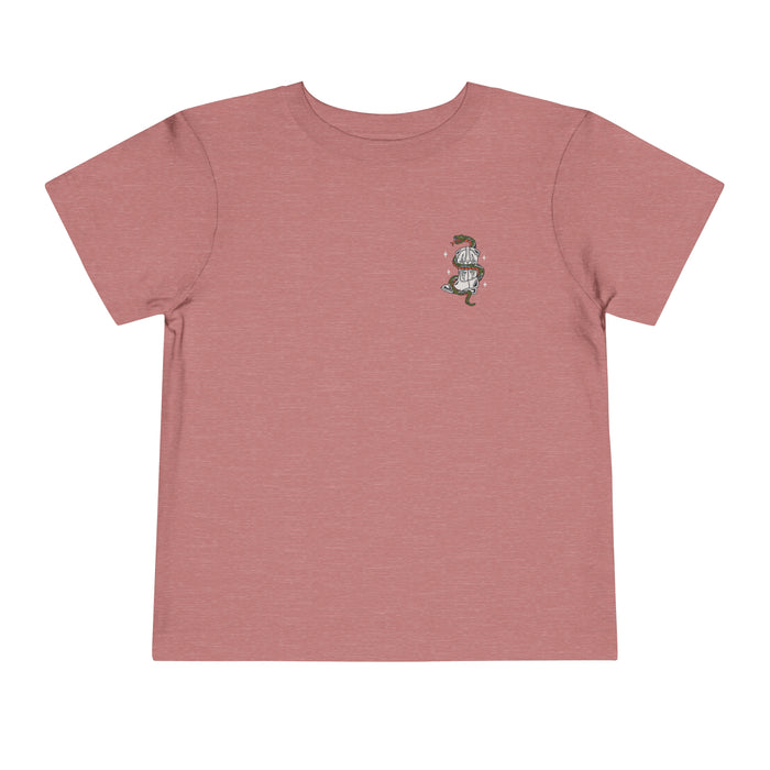 There's A Snake In My Boot Bella Canvas Toddler Short Sleeve Tee