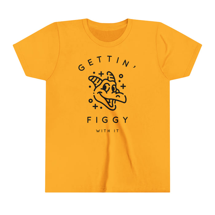 Gettin' Figgy With It Bella Canvas Youth Short Sleeve Tee