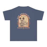 The Spookiest Place OnEarth Comfort Colors Youth Midweight Tee