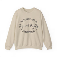 Mother of a Tiny & Mighty Fighter Unisex Heavy Blend™ Crewneck Sweatshirt