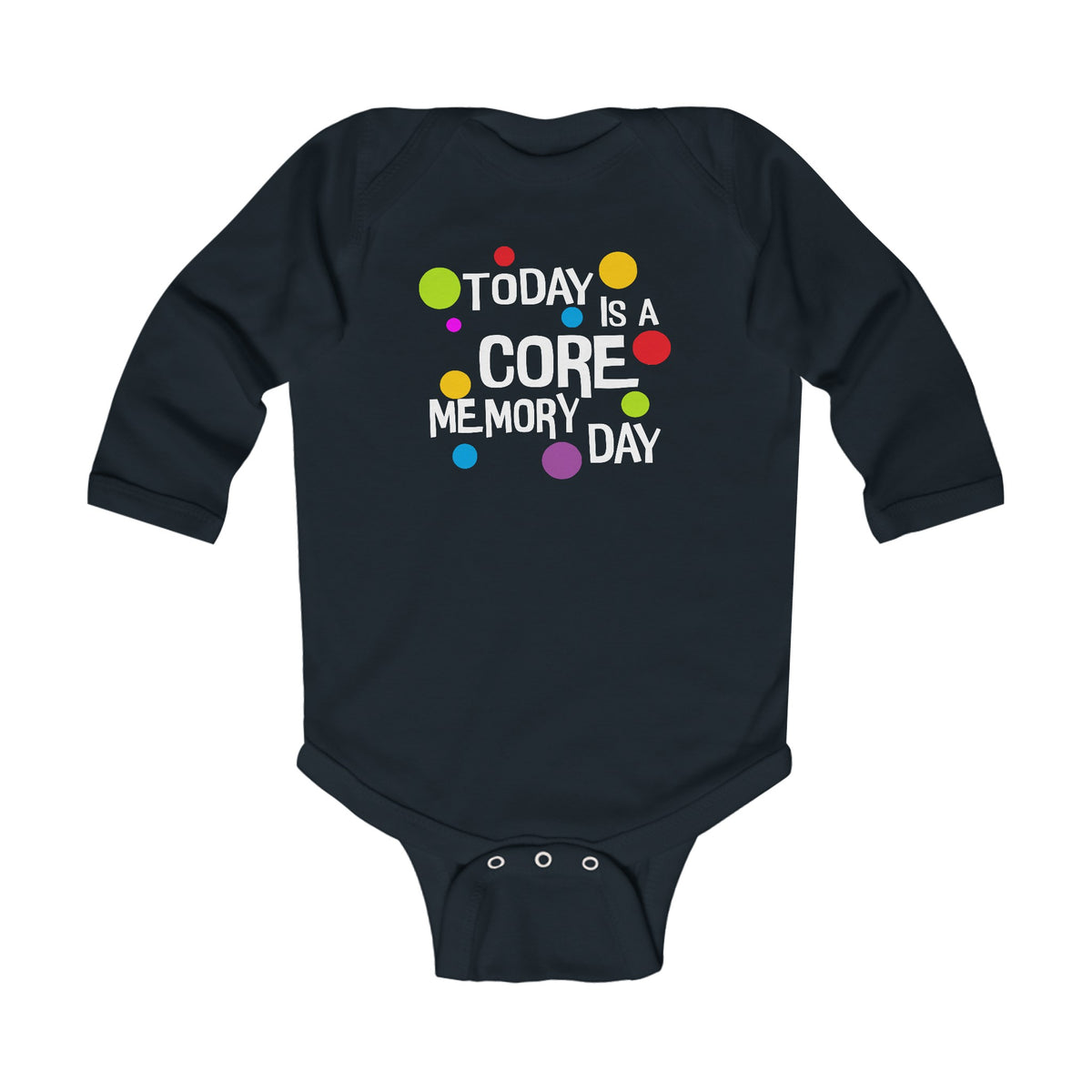 Core Memory Day Infant Long Sleeve Bodysuit