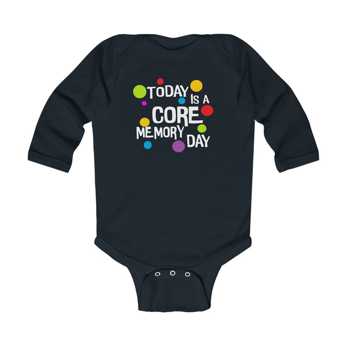 Core Memory Day Infant Long Sleeve Bodysuit