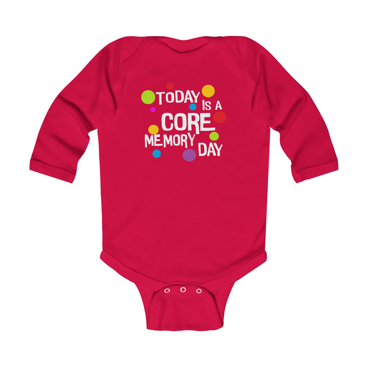 Core Memory Day Infant Long Sleeve Bodysuit