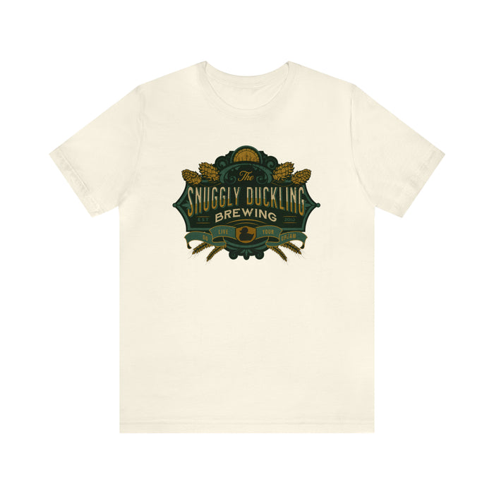 The Snuggly Duckling Brewing Bella Canvas Unisex Jersey Short Sleeve Tee