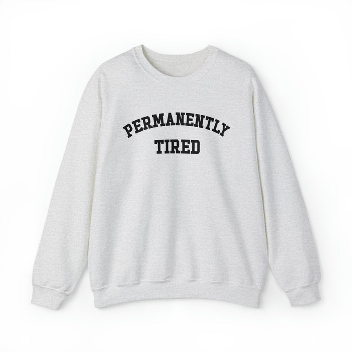 Permanently Tired Gildan Unisex Heavy Blend™ Crewneck Sweatshirt