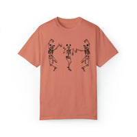 Dancing Skeletons with Ears Comfort Colors Unisex Garment-Dyed T-shirt