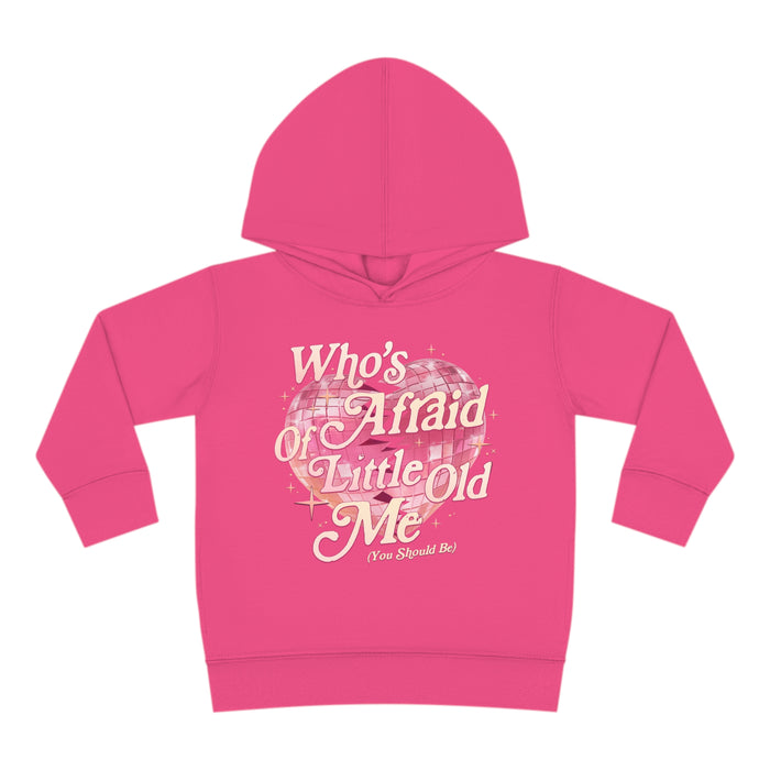 Who's Afraid Of Little Old Me Toddler Pullover Rabbit Skins Fleece Hoodie