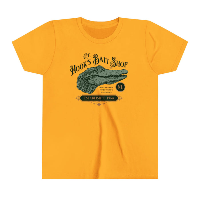 Captain Hook’s Bait Shop Bella Canvas Youth Short Sleeve Tee