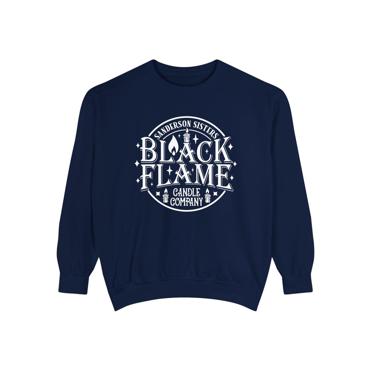 Black Flame Candle Company Comfort Colors Unisex Garment-Dyed Sweatshirt
