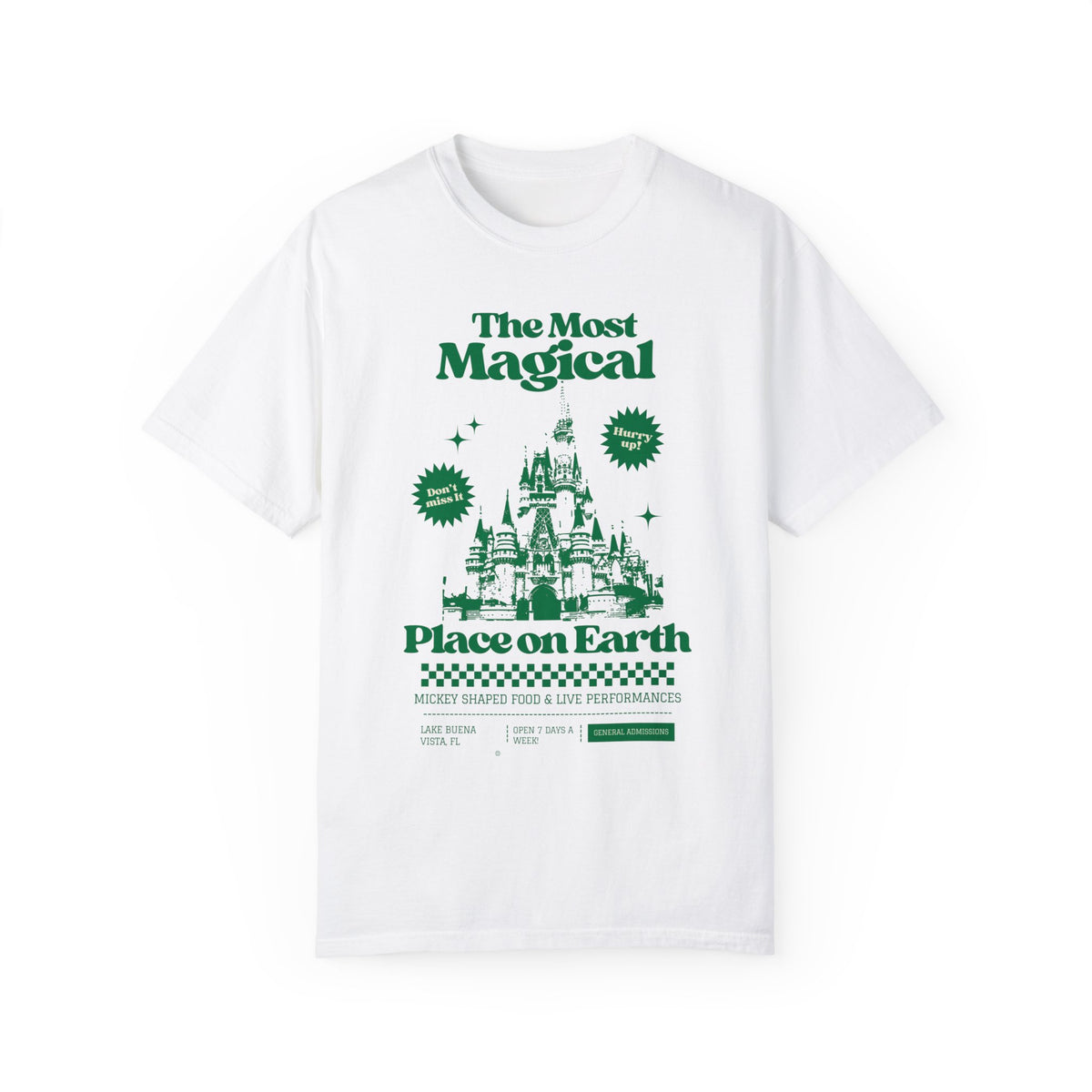 The Most Magical Place on Earth Comfort Colors Unisex Garment-Dyed T-shirt