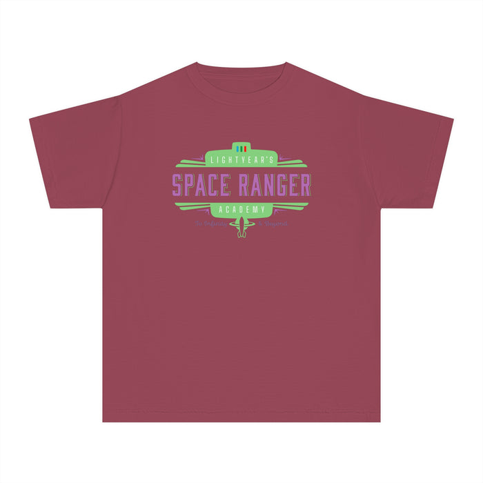 Lightyear's Space Ranger Academy Comfort Colors Youth Midweight Tee