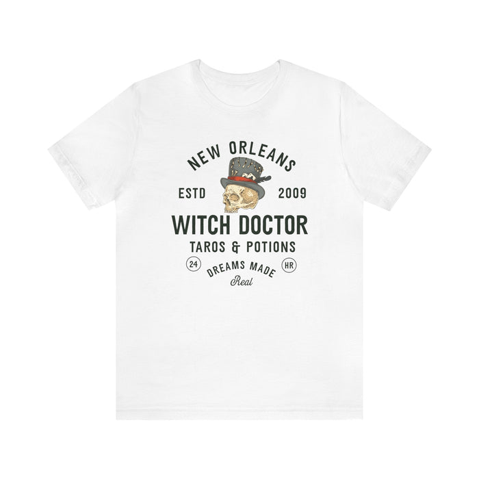 New Orleans Witch Doctor Bella Canvas Unisex Jersey Short Sleeve Tee