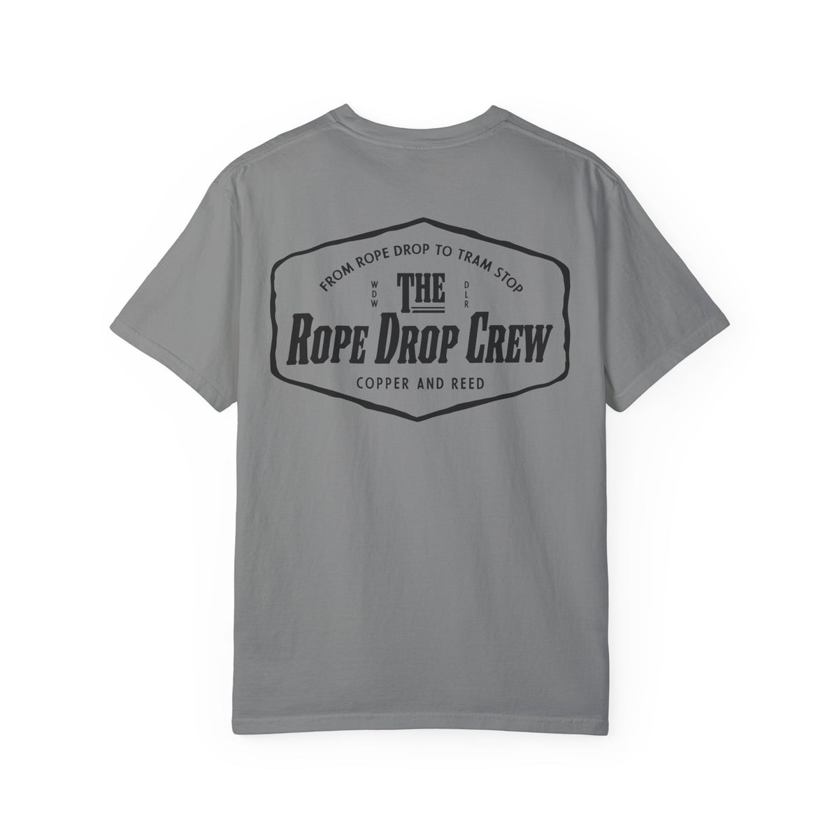 The Rope Drop Crew Comfort Colors Unisex Garment-Dyed T-shirt