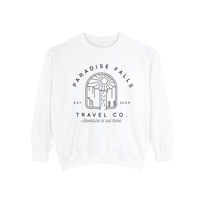 Paradise Falls Vacation Co. Comfort Colors Unisex Garment-Dyed Sweatshirt