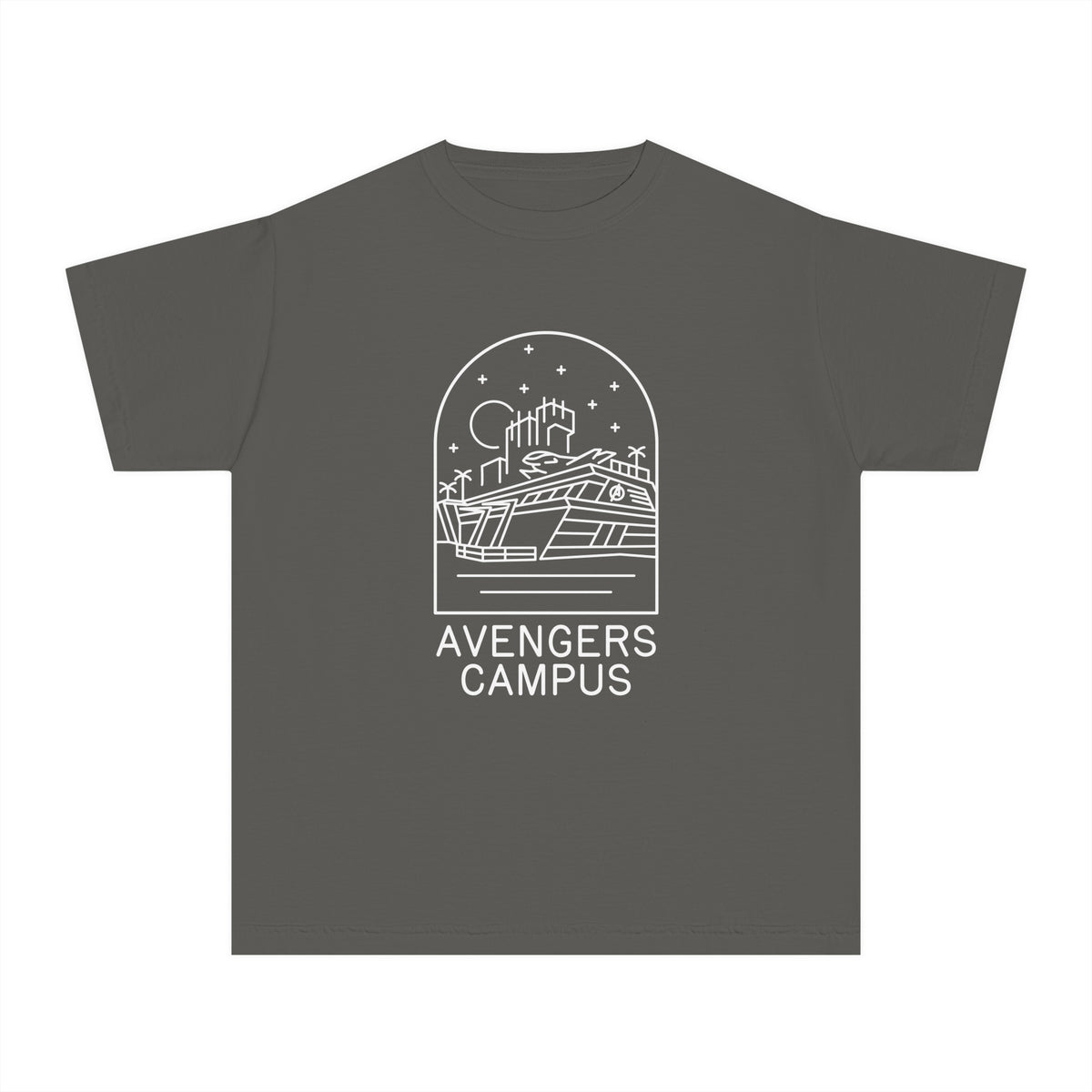 Avengers Campus Comfort Colors Youth Midweight Tee