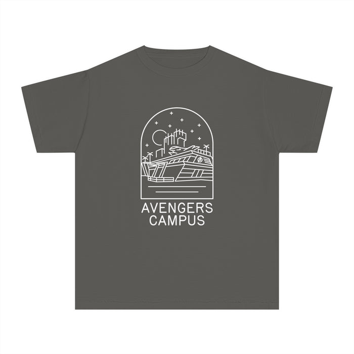 Avengers Campus Comfort Colors Youth Midweight Tee