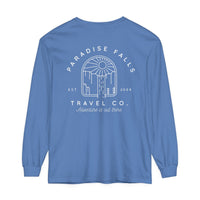 Paradise Falls Comfort Colors Unisex Garment-dyed Long Sleeve T-Shirt