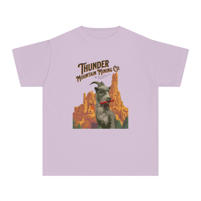 Thunder Mountain Mining Co. Comfort Colors Youth Midweight Tee