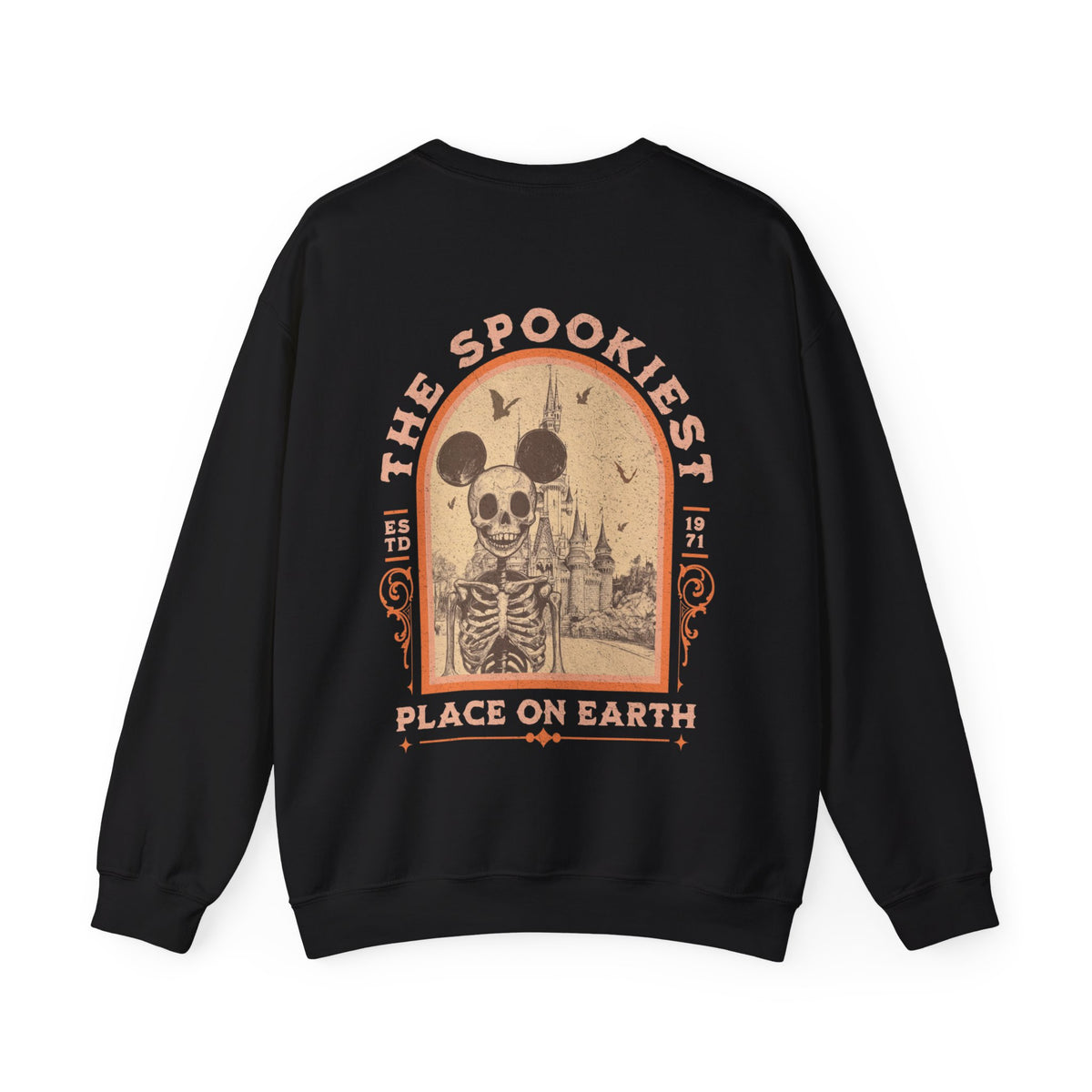 The Spookiest Place on Earth Gildan Unisex Heavy Blend™ Crewneck Sweatshirt