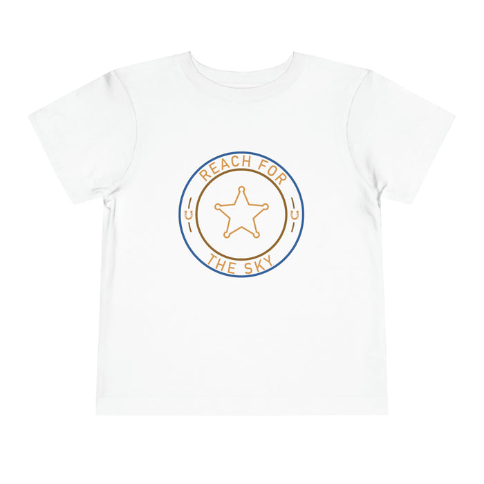 Reach For The Sky Bella Canvas Toddler Short Sleeve Tee