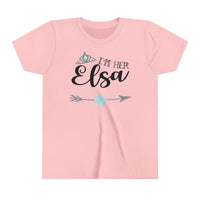 I'm Her Elsa Bella Canvas Youth Short Sleeve Tee