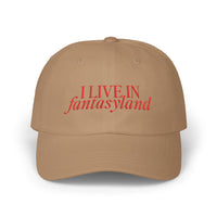 I Live In Fantasyland Classic Embroidered Dad Cap