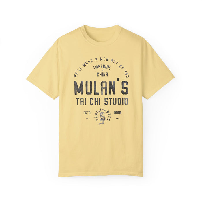 Mulan’s School Of Martial Arts Comfort Colors Unisex Garment-Dyed T-shirt