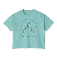 It's the Most Magical Time of the Year Comfort Colors Women's Boxy Tee