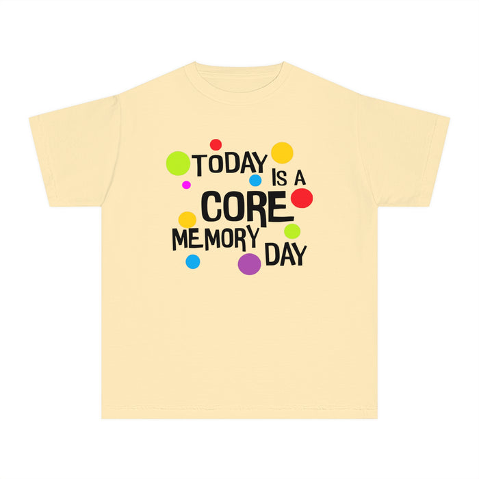 Core Memory Day Comfort Colors Youth Midweight Tee