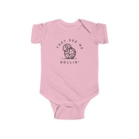 They See Me Rollin' Rabbit Skins Infant Fine Jersey Bodysuit