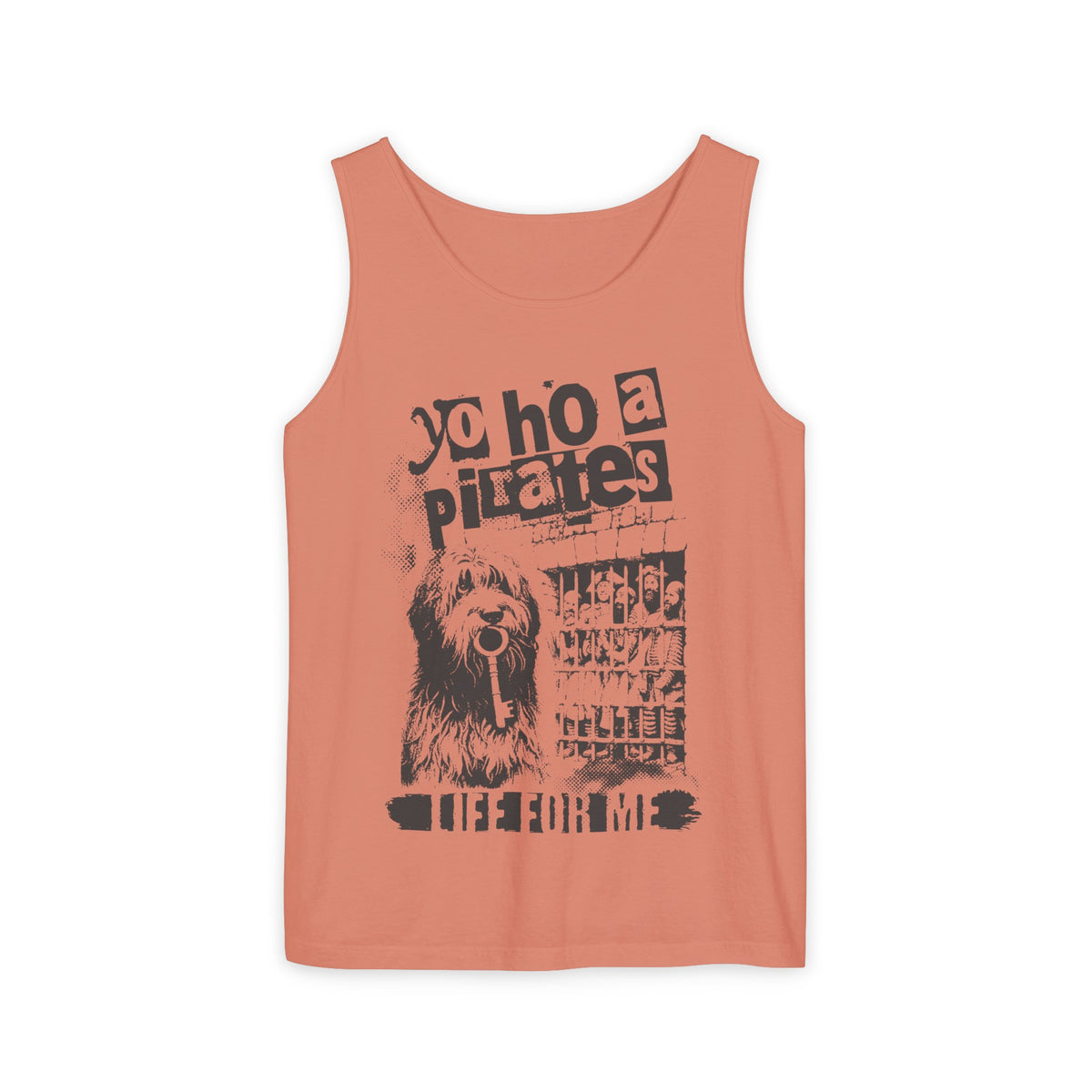 A Pirate's Life For Me Unisex Comfort Colors Garment-Dyed Tank Top