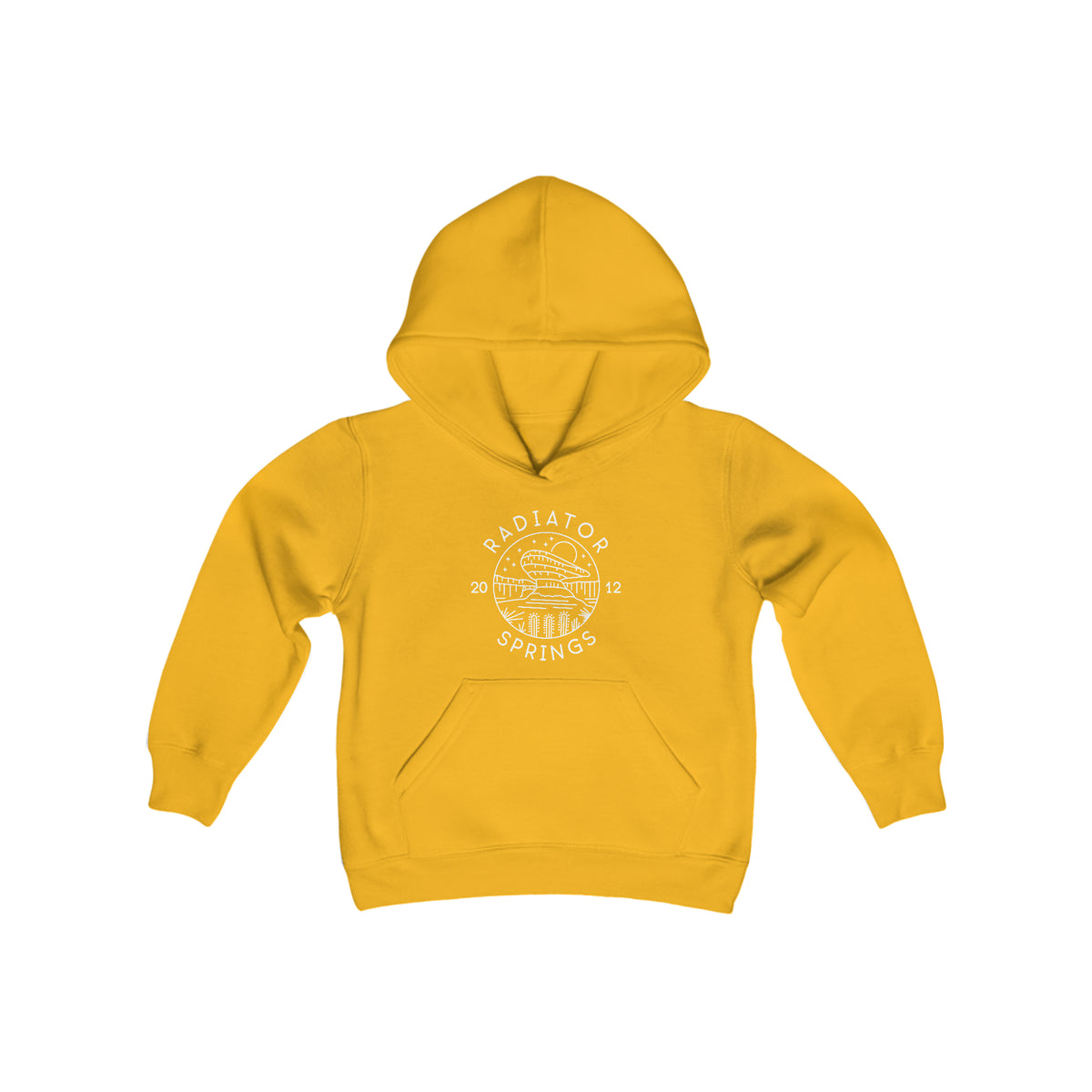 Radiator Springs Gildan Youth Heavy Blend Hooded Sweatshirt