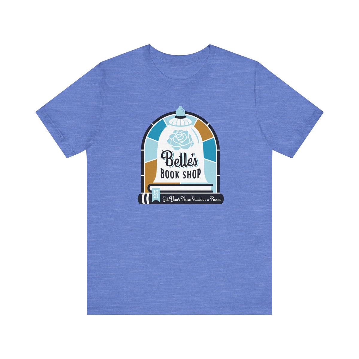 Belle's Book Shop Bella Canvas Unisex Jersey Short Sleeve Tee