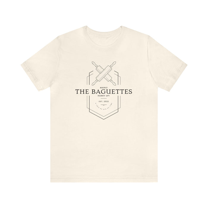 Marie! The Baguettes Bella Canvas Unisex Jersey Short Sleeve Tee