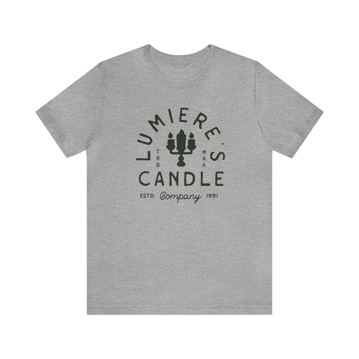 Lumiere’s Candle Company Bella Canvas Unisex Jersey Short Sleeve Tee