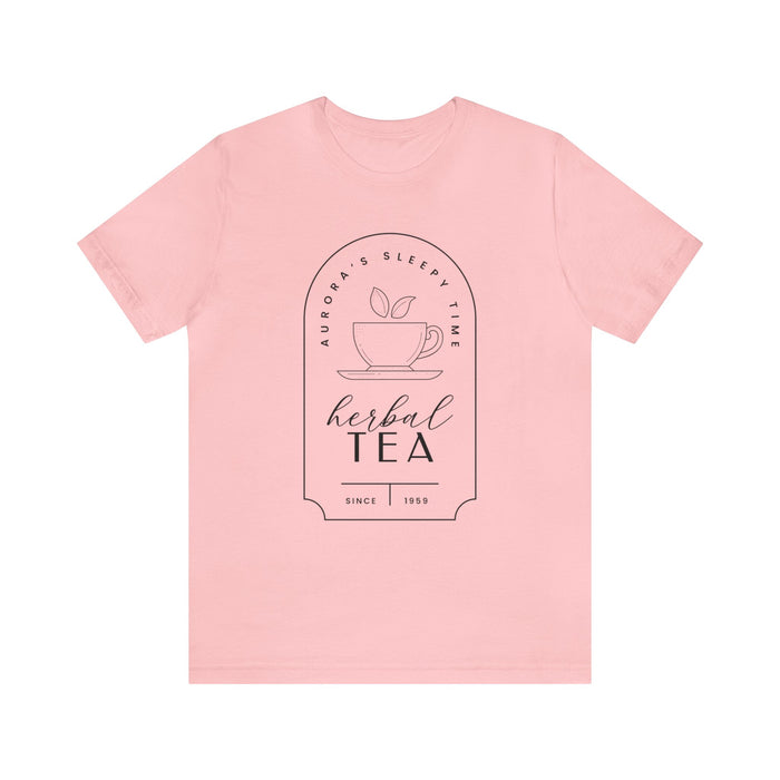 Aurora's Sleepy Time Tea Bella Canvas Unisex Jersey Short Sleeve Tee