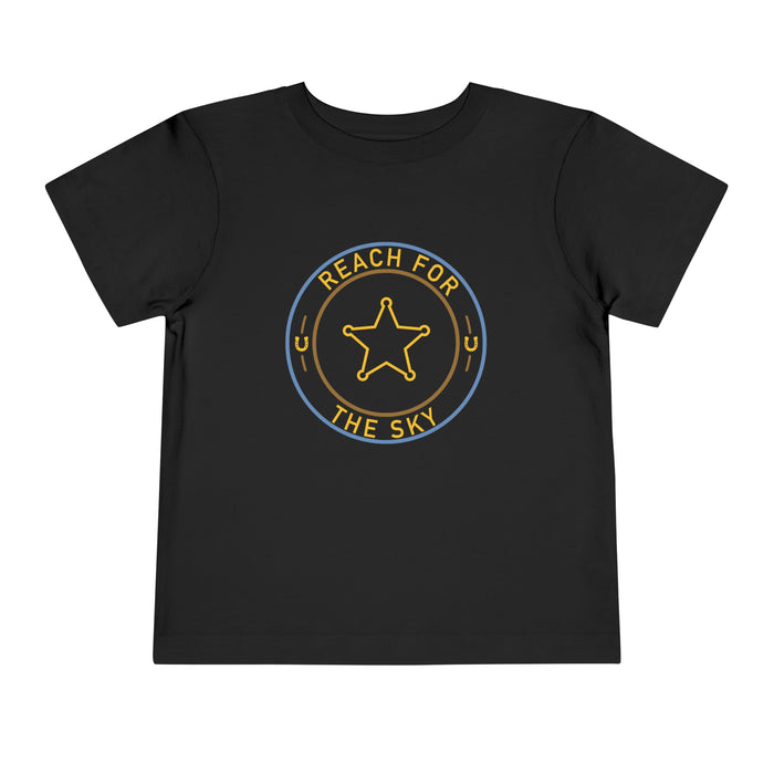 Reach For The Sky Bella Canvas Toddler Short Sleeve Tee