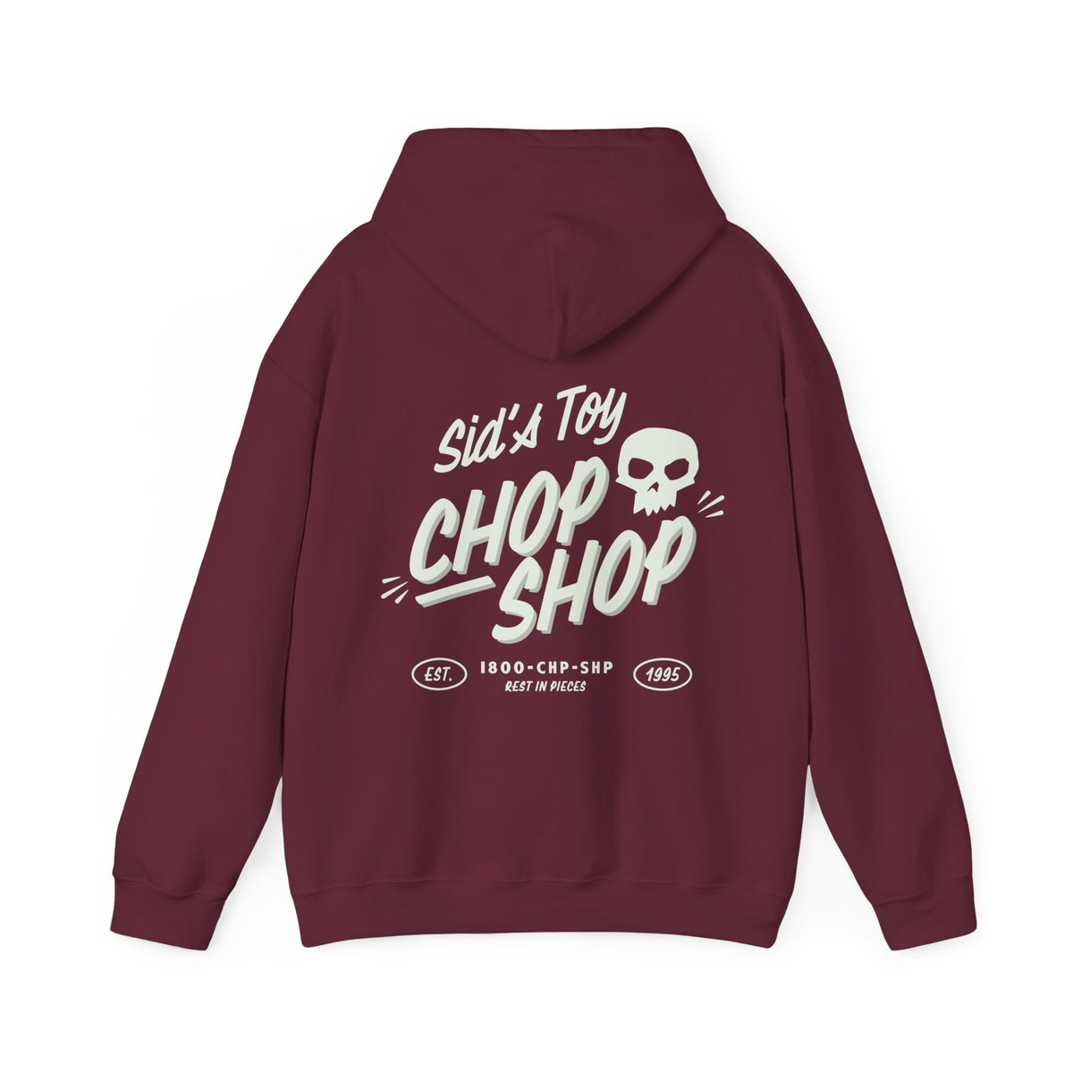 Sid's Toy Chop Shop Gildan Unisex Heavy Blend™ Hooded Sweatshirt