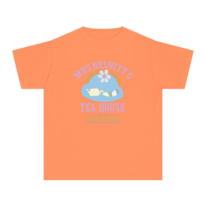 Mrs. Nesbitt’s Tea House Comfort Colors Youth Midweight Tee