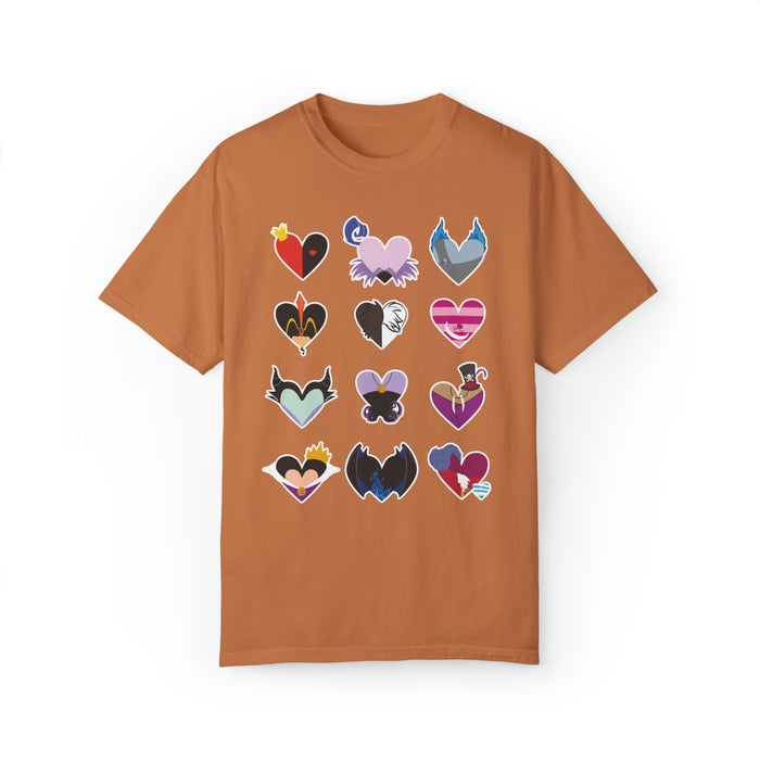 Villain Hearts Comfort Colors Unisex Garment-Dyed T-shirt