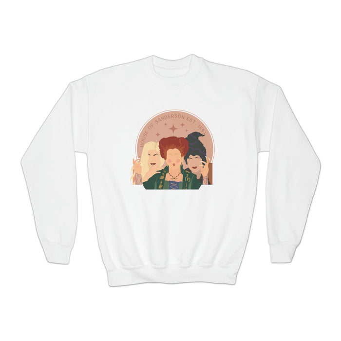 House of Sanderson Gildan Youth Crewneck Sweatshirt