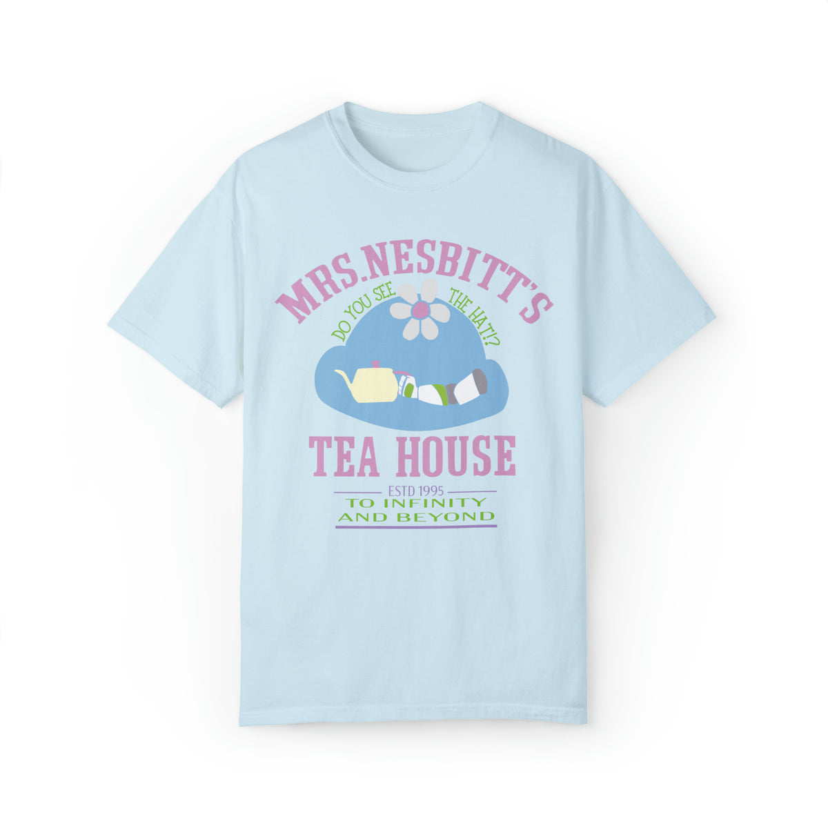Mrs. Nesbitt’s Tea House Comfort Colors Unisex Garment-Dyed T-shirt