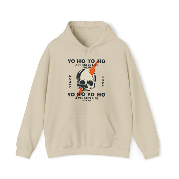 Yo Ho A Pirates Life For Me Gildan Unisex Heavy Blend™ Hooded Sweatshirt