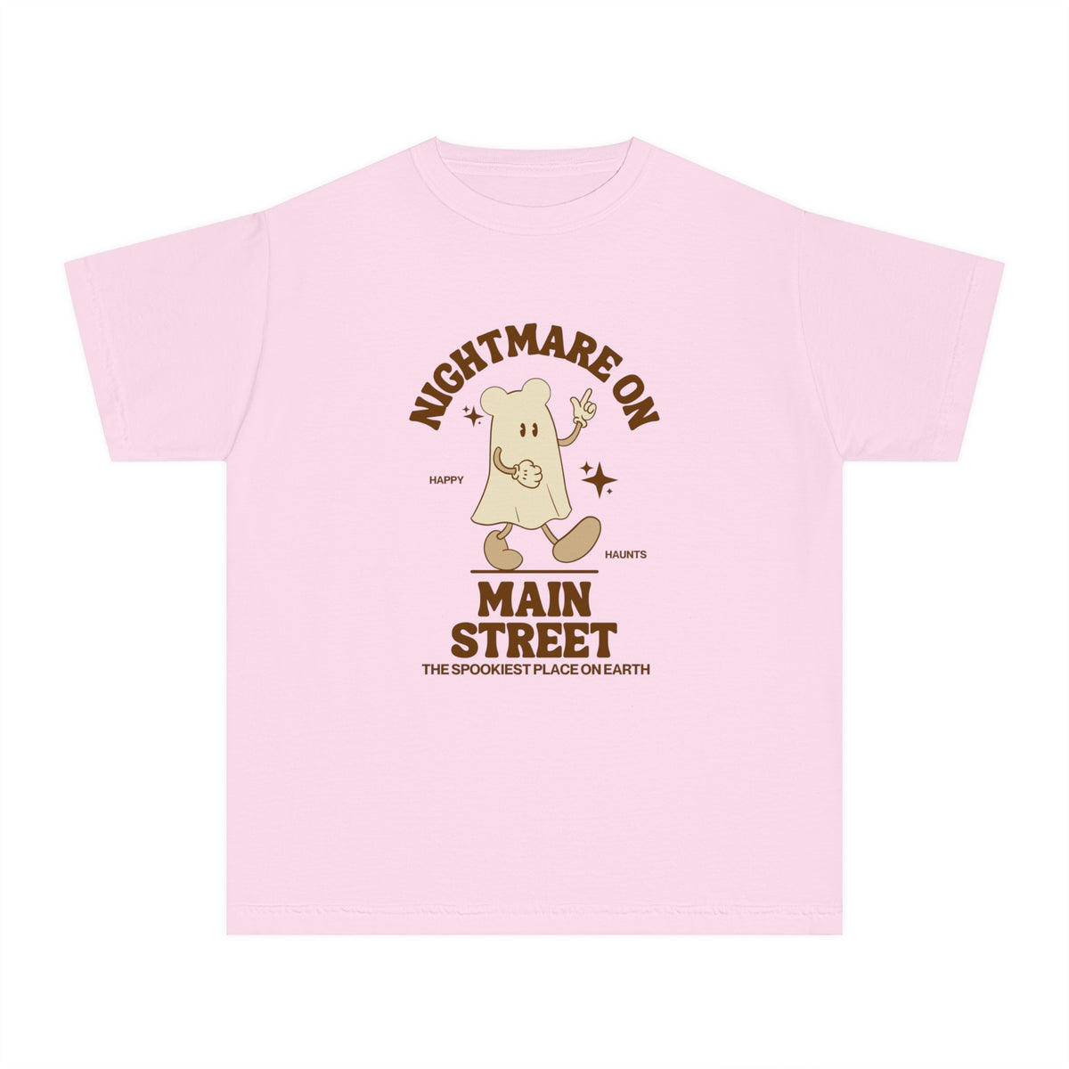 Nightmare on Main Street Comfort Colors Youth Midweight Tee