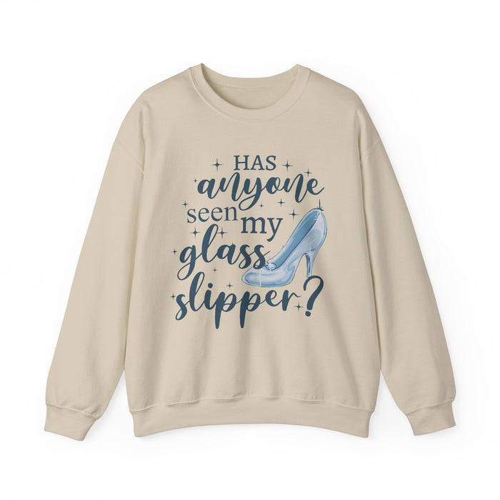 Has Anyone Seen My Glass Slipper Gildan Unisex Heavy Blend™ Crewneck Sweatshirt