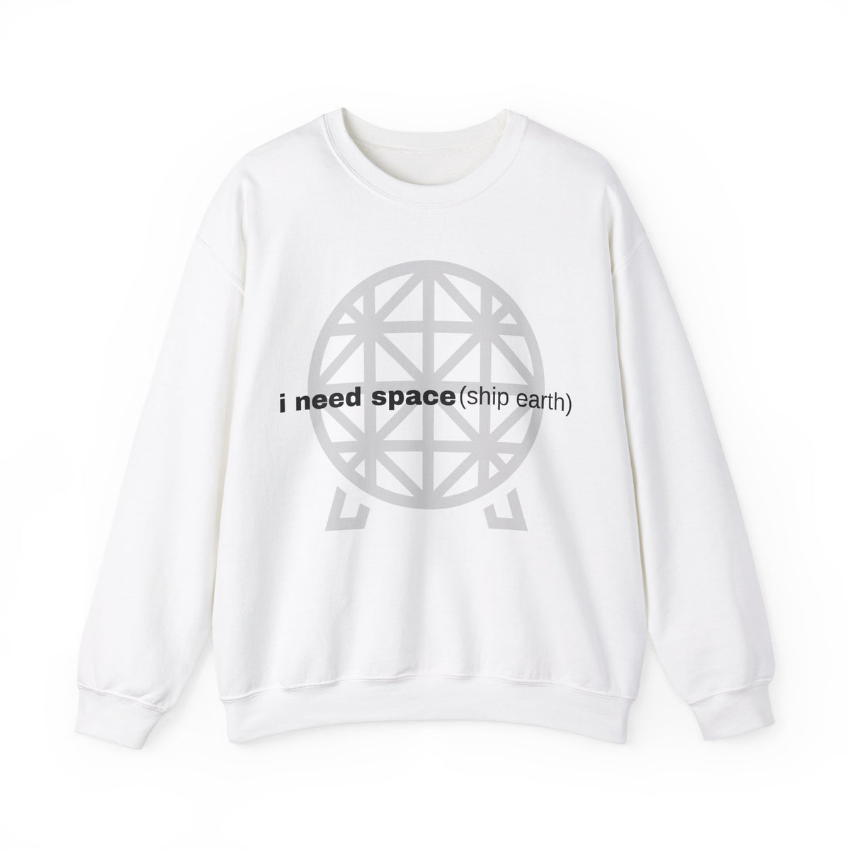 I Need Space(Ship Earth) Gildan Unisex Heavy Blend™ Crewneck Sweatshirt