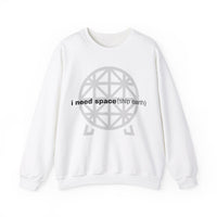 I Need Space(Ship Earth) Gildan Unisex Heavy Blend™ Crewneck Sweatshirt