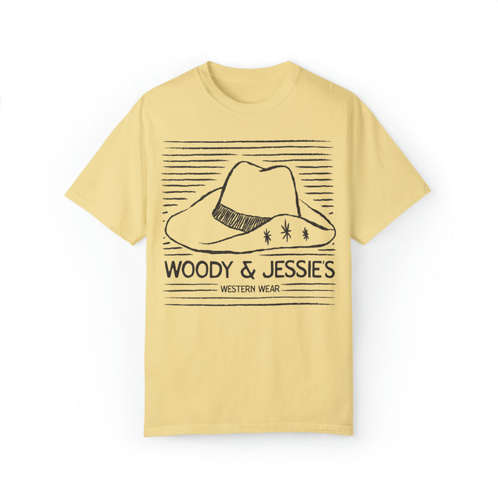 Woody & Jessie's Western Wear Comfort Colors Unisex Garment-Dyed T-shirt