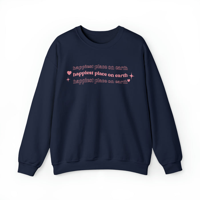 Happiest Place On Earth Gildan Unisex Heavy Blend™ Crewneck Sweatshirt