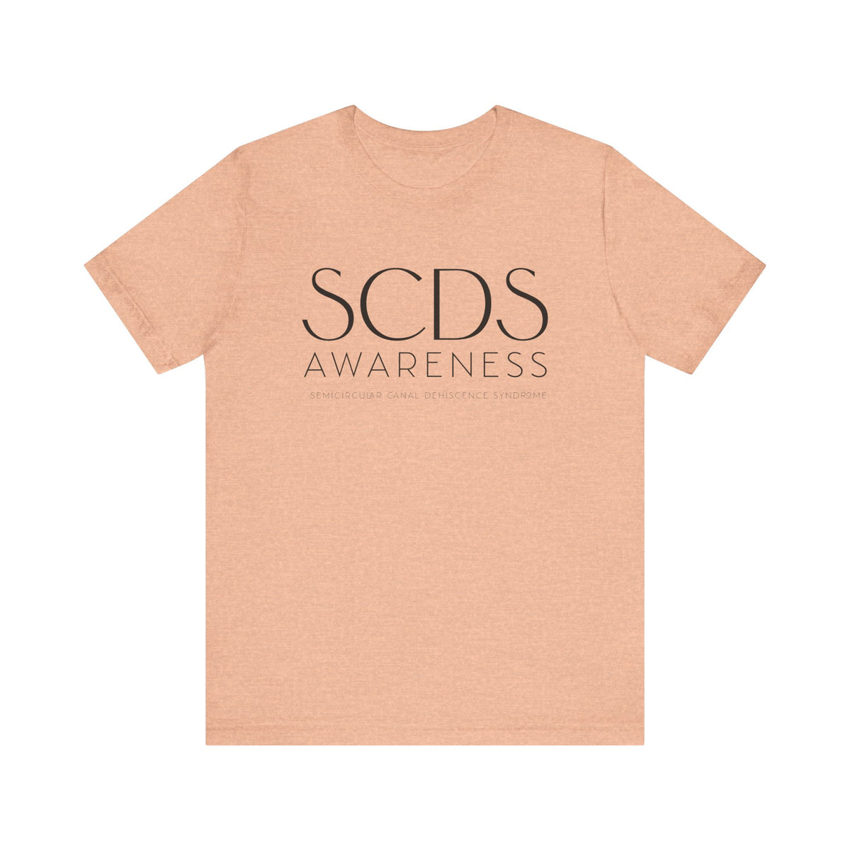 SCDS Awareness Bella Canvas Unisex Jersey Short Sleeve Tee